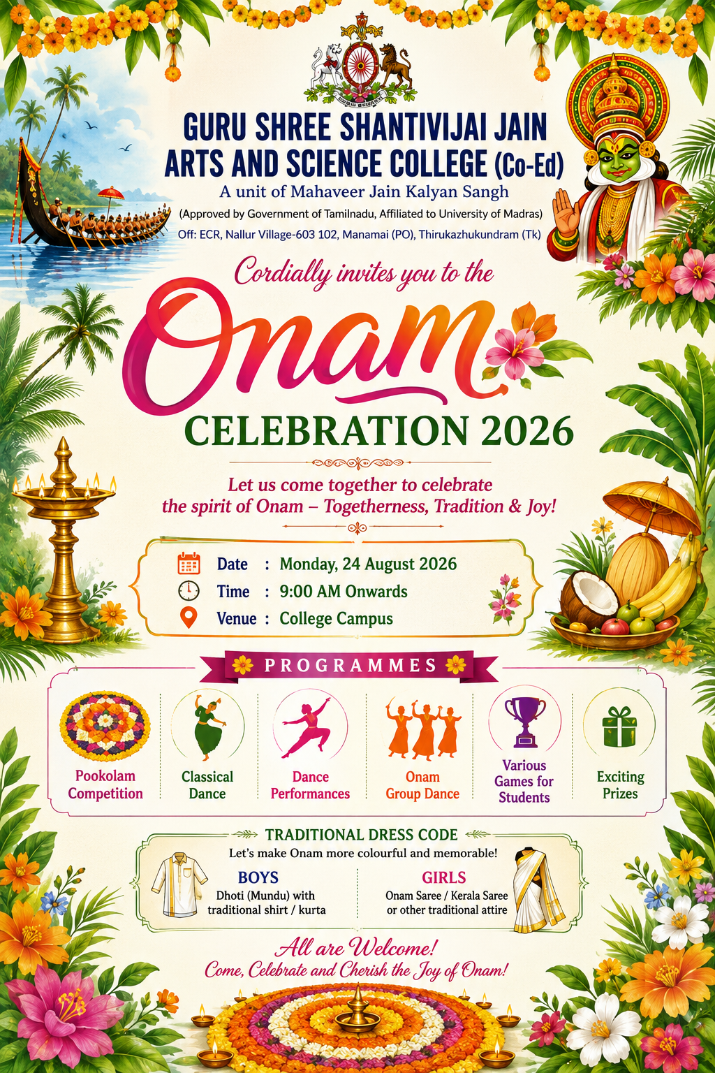 ONAM CELEBRATION 2026