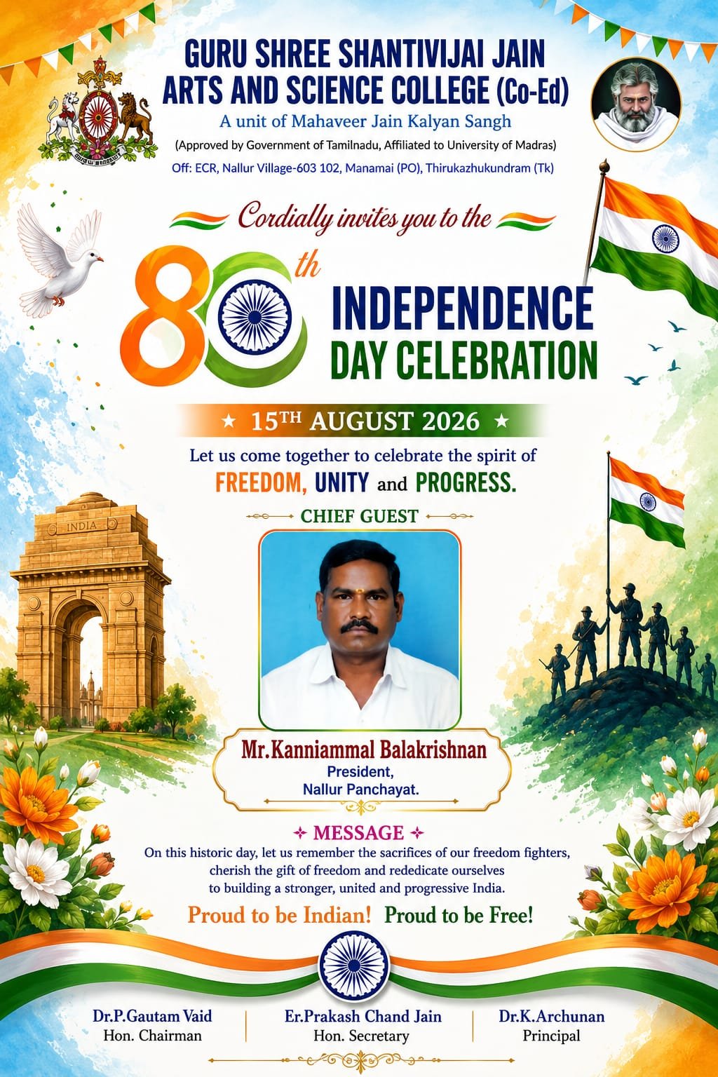 80th Independence Day Celebration